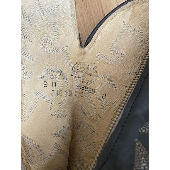 J. Chisholm size 9 Brown Ostrich leg boots - Picture 7 of 7